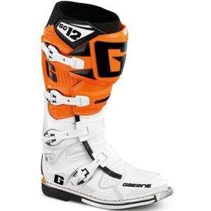  Gaerne SG 12 Boots   8/White/Orange Automotive