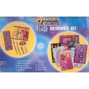   Hannah Montana Memories Kit Create Your Own Memory Book Toys & Games