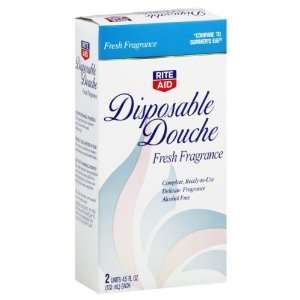  Rite Aid Douche, Disposable, Fresh Fragrance, 2 ea Health 