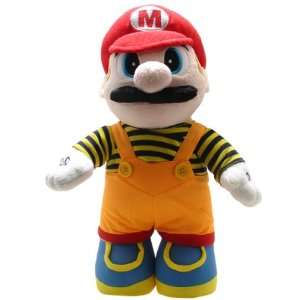  Super Mario Brothers Mario Orange Costume 15 inch Plush 