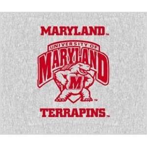  NCAA Maryland Terrapins Property Of Afghan / Blanket 