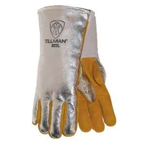   ONLY High Heat Aluminized Back Welding Gloves   Larg