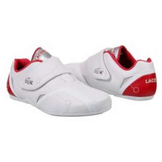 Mens Lacoste Protect MIC White/Dark Red Shoes 