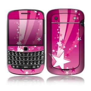  BlackBerry Bold 9900/9930 Decal Skin Sticker   Pink Stars 
