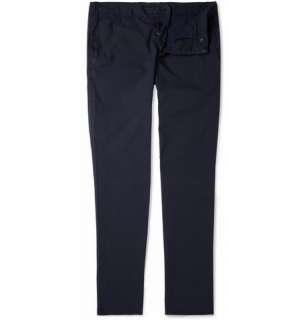   Trousers  Casual trousers  Lightweight Slim Fit Cotton Trousers