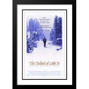  The Ballad of Little Jo 20x26 Framed and Double Matted 