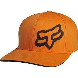    Fox Racing Signature Flexfit Hat   2X Large/Orange Automotive