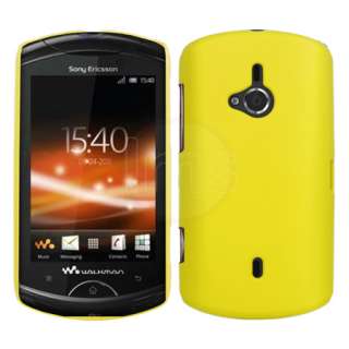 London Magic Store   Yellow Hybrid Hard Case Cover For Sony Ericsson 