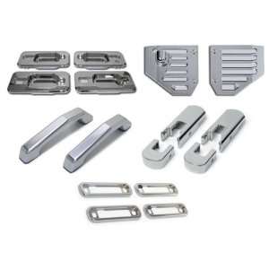 AutoXccessory Chrome Plated Billet Exterior Kit, for the 2007 Hummer 