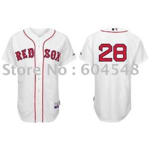  boston red sox #28 gonzalez white baseball jersey Sports 