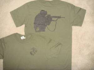 Marine Corps USMC Semper Fi Fallujah IRAQ 1 T Shirt  