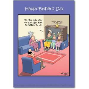  Funny Fathers Day Card Listen To Us Humor Greeting Tim 