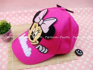 Minnie Mouse Girl Hat Baseball Cap Visor Pink 20155  