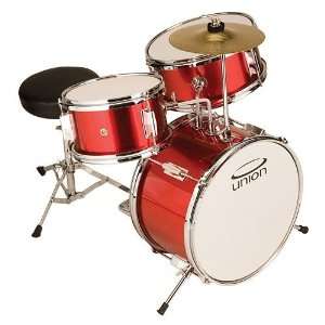  Union UT3 3 Piece Toy Drum Set with Cymbal and Throne 