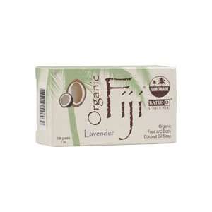   Fiji Organic Face and Body Coconut Oil Soap Lavender    7 oz Beauty