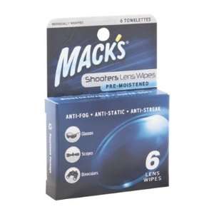   Macks Lens Wipes Lens Wipes Cleaning Towlettes, 6pk