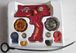 New Red Hybrid Wheel Attack Beyblade Fight Launch #3010  