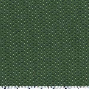 45 Wide Colonies Cheddar And Poison Green Dots Green Fabric By The 
