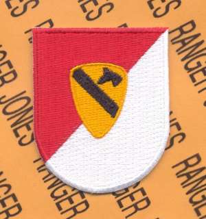   Cavalry Division Air Airborne w/ dui crest beret flash patch  