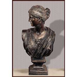  24 Roman Goddess Diana Bronze Statue Sculpture