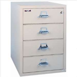   Fireproof Metal File Storage Cabinet in Parchment