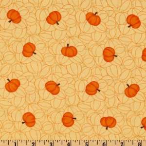  44 Wide Moda Grand Finale Pumpkins Glow Fabric By The 