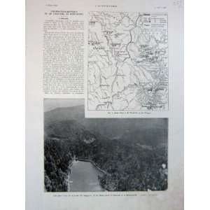 Seaplane Over Vosges And Bourget 1930 French Print 