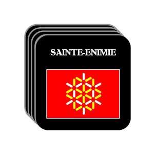 Languedoc Roussillon   SAINTE ENIMIE Set of 4 Mini Mousepad Coasters