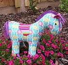 MELLY & ME PIPI PONY HORSE SOFT TOY FABRIC PATTERN NEW
