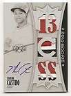   THREADS WHITE WHALE STARLIN CASTRO ROOKIE RC TRIPLE PATCH AUTO 1/1