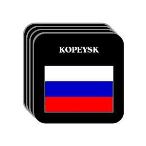    Russia   KOPEYSK Set of 4 Mini Mousepad Coasters 