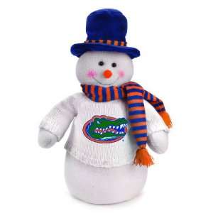  18 NCAA Florida Gators Snowman Decoration Dressed for 