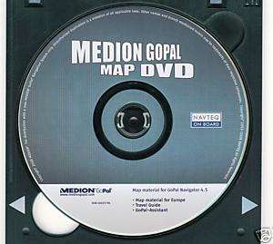 Medion GoPal Navigator AE 4.7 Q2/2008 Europa DVD NEU  