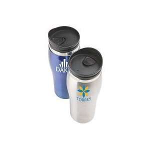      Stainless Steel Tumbler   16 oz. Silver Silver