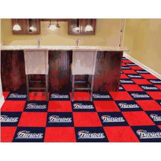 NFL   New England Patriots New England Patriots   NFL Carpet Tiles Mat