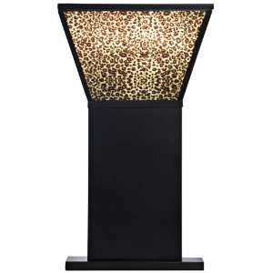  Thumprints Leopold Uplight Torchiere Table Lamp