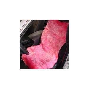  Pink Shag Seat Cover Automotive