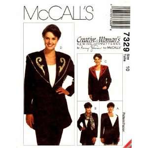  McCalls 7329 Sewing Pattern Misses Nancy Ziemen Jacket 