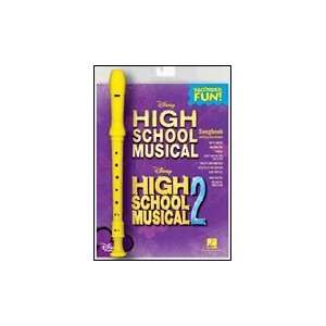  Recorder Fun High School Musical 1 & 2   Book & Recorder 