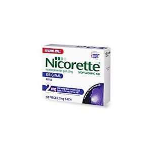  Nicorette Nicotine Gum, 2 mg Refill   168 ea Health 