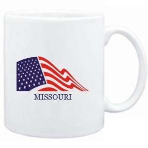 Mug White  FLAG USA Missouri  Usa States  Sports 