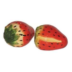  Strawberry Salt and Pepper Shakers Set