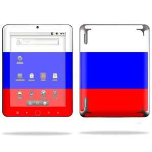   Cover for Coby Kyros MID8024 Tablet Skins Russian Flag Electronics