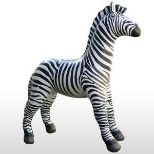  7 Foot Tall Inflatable Lifelike Zebra Toys & Games