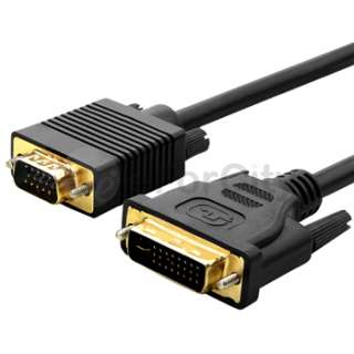   Duel Link)Male to VGA HDDB15 15 Pin Male Video Cable Cord 3m  