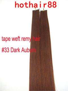 Popular Color Remy Tape 2040pcs Human Hair Extension  