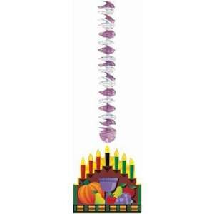  Kwanzaa 30in Dangling Cutouts 3ct Toys & Games