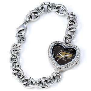  Ladies Purdue University Heart Watch Jewelry