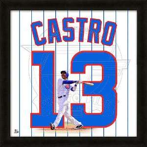  Chicago Cubs Starlin Castro 20x20 Uniframe Sports 