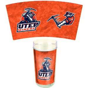  NCAA Texas El Paso Miners 24 Ounce 2 Pack Tumblers Sports 
